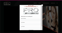 Desktop Screenshot of probeautytools.com